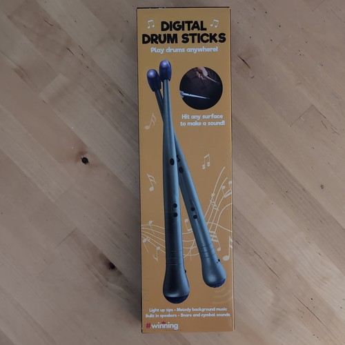 Digital drum sticks light - drum, up